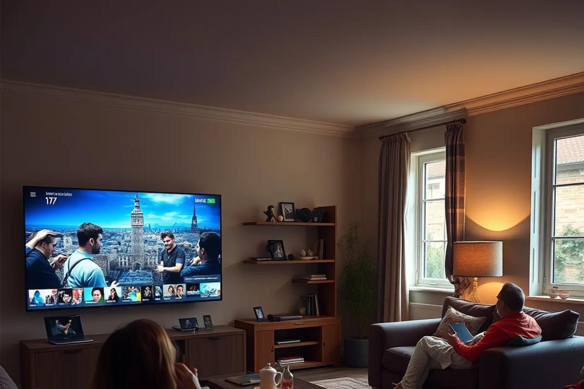 One IPTV code UK households share across Fire TV Stick, smart TV, iPhone, Android tablet and laptop